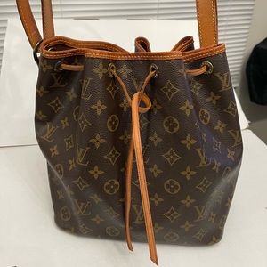 SOLD! Authentic Louis Vuitton Petit Noe- vintage in good condition